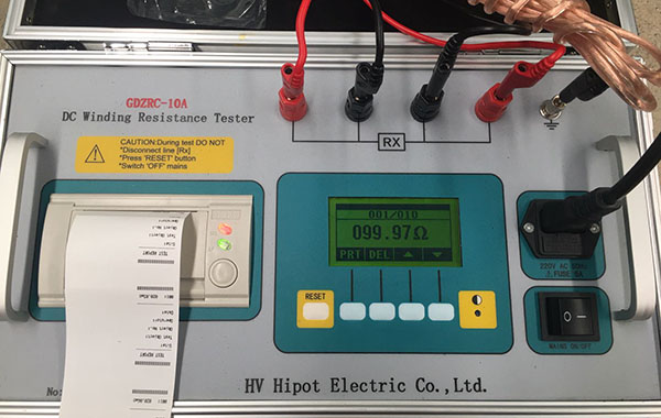 Winding Resistance Tester